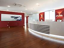 Empfang der Zahnarztpraxis Dr. Steinhaus